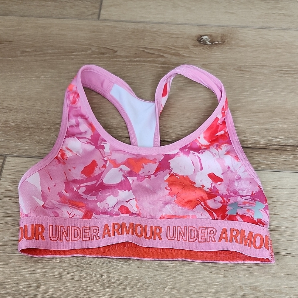 Under Armour Sports Bra, Girls Small